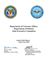 VA/DoD Joint Executive Committee Annual Report 2020